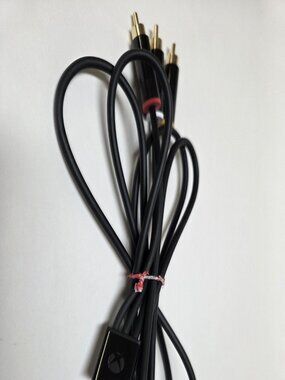 Microsoft Xbox 360 Replacement AV Cable OEM 3.5mm to RCA Composite